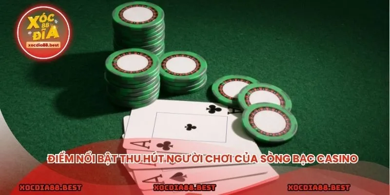 Điểm nổi bật thu hút người chơi của sòng bạc casino
